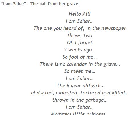 Sahar-Poem