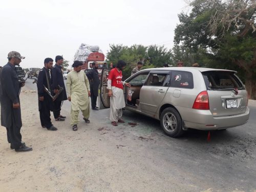 Mastung Attack Victims Car