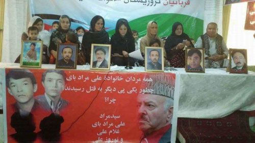 Afghan Ismailis leader, MP Sayed Mansoor Naderi, accused of killing dozens of Ismaili Hazaras