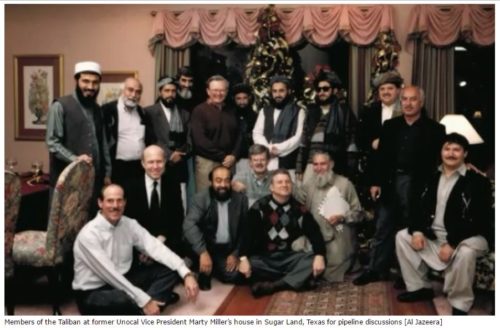 Taliban with UNOCAL-OIL Execs in Sugarland Texas, USA